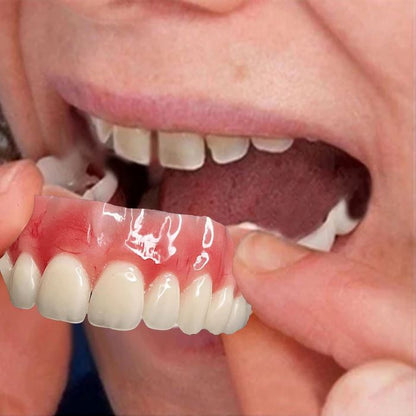 (2 POUR LE PRIX D’1) Dentier en silicone FIX | Ajustable et adaptatif + Kit de nettoyage OFFERT
