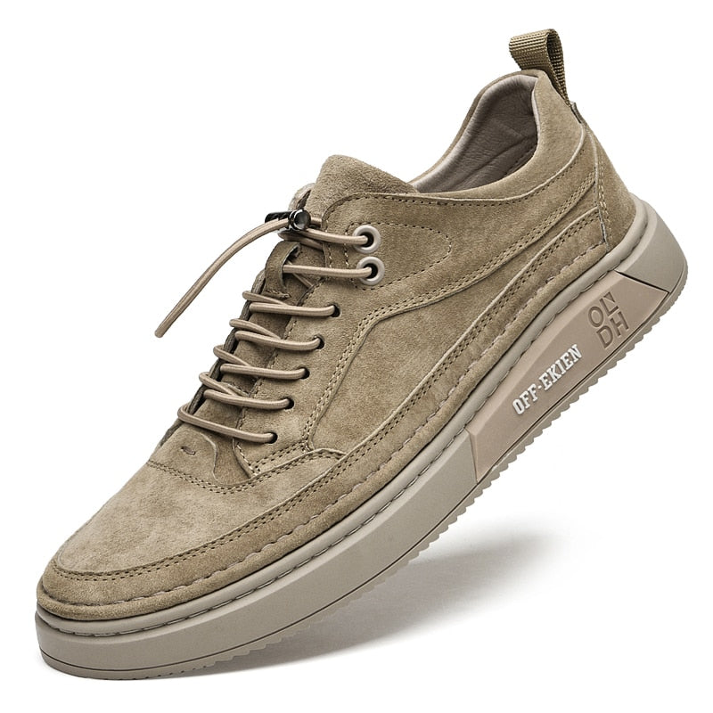 Baskets Homme en Cuir Premium Off-Ekien + CADEAU