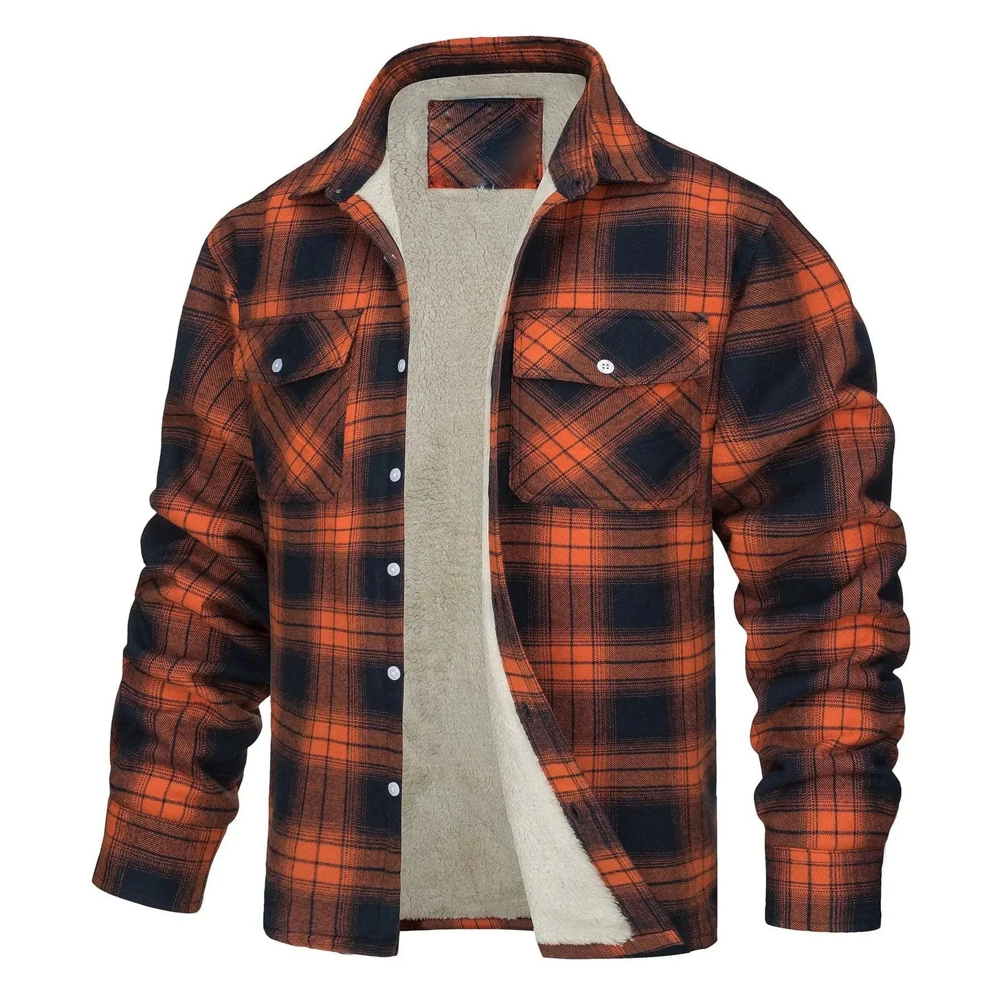 (PAGUE 1 LEVE 2) Jaqueta Masculina Xadrez + BRINDE