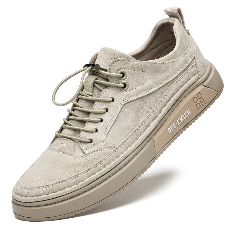 Baskets Homme en Cuir Premium Off-Ekien + CADEAU