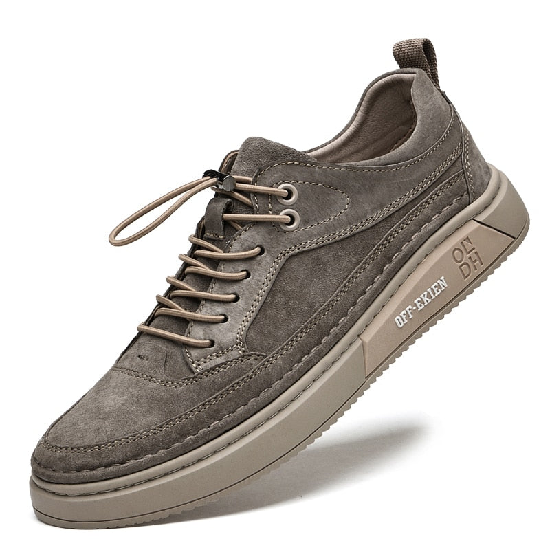 Baskets Homme en Cuir Premium Off-Ekien + CADEAU