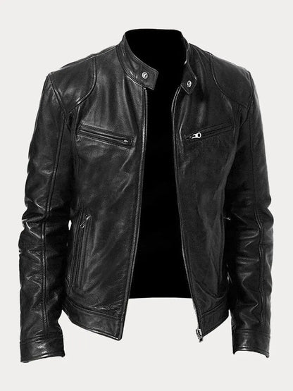 Théo™ | Veste décontractée en cuir